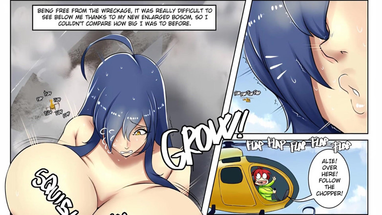 Pectus Show: Titan yakalama - dev dev büyüme hentai çizgi romanı