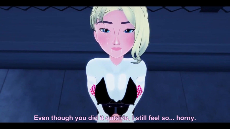 Fantasy king: La spider-woman Gwen Stacy se fait baiser | Film complet sur...
