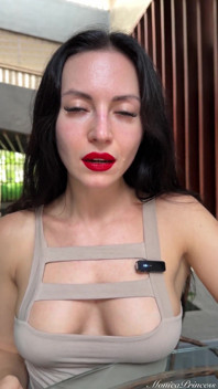 Red Lipstick Spit & Drool Worship - Lips Fetish Tease