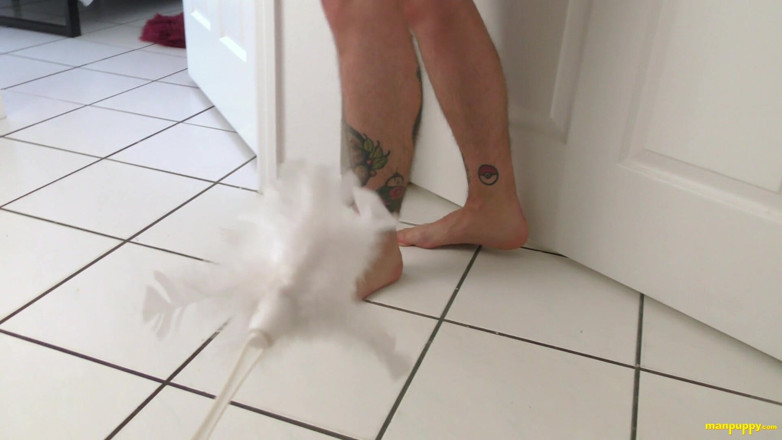 Man Puppy: Tomou e fez cócegas incansável!