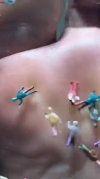 Pink Foxx Giantess Foot Play