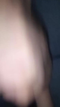 Lars Damberger Masturbating in a Black Shiny Swimsuit
