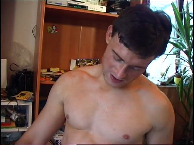 Bad Boyz: Young gay couple in love fucking passionately