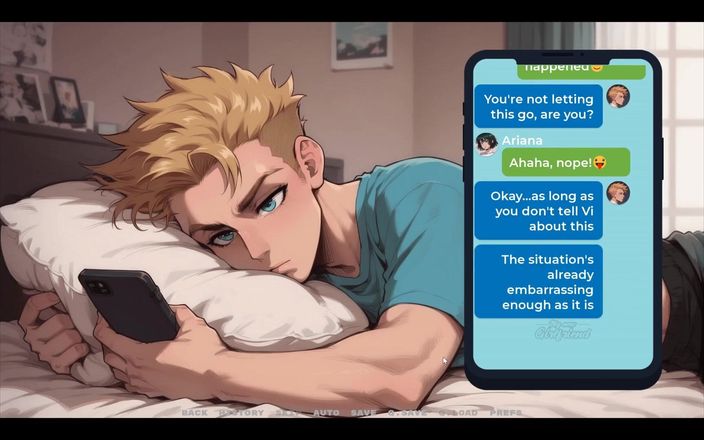 Cumming Gaming: Moje nová přítelkyně Tabu Hentai hra Ep.11 Sexting moje nejlepší...