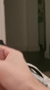 Stepdaddy with Cockring Solo Masturbate in Bed