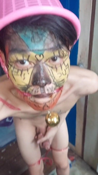 Handsome Man Masturbates for Show