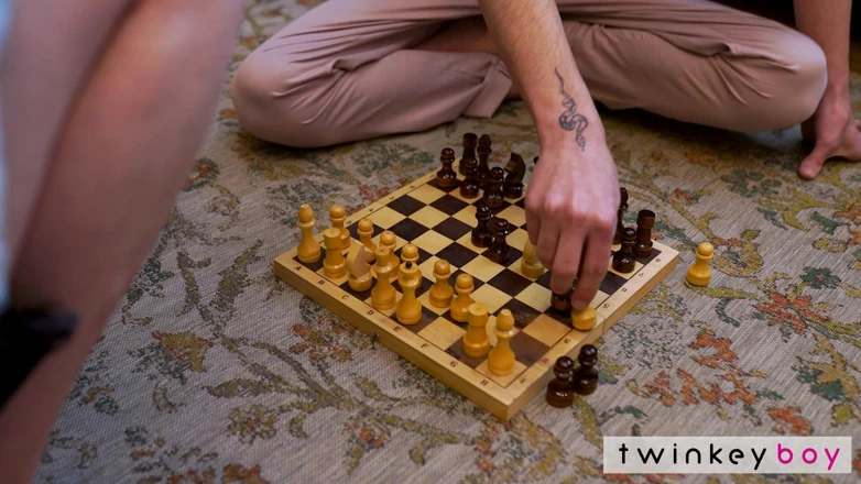 Twinkey Boy Studios: TwinkeyBoy: Tim winning a chess game which leads to a...
