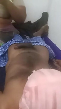 Tamil Saree het hemmafru hårt knull