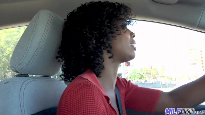 MILF Trip: Slender ebony beauty Misty Stone got body