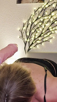 Messy Sissy Puppy Training Fuck Machine Deepthroat, Spit Drinking & Solo Anal