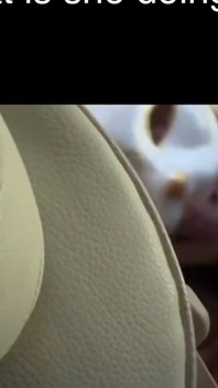 What Is She Doing in the Car?