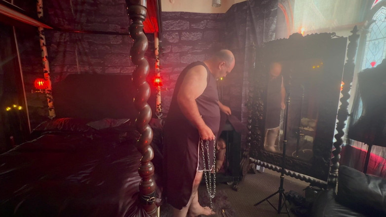 Aaexperiencesltd: Part 1:- Lanista Bear Punishment and Play Time with Kitty.