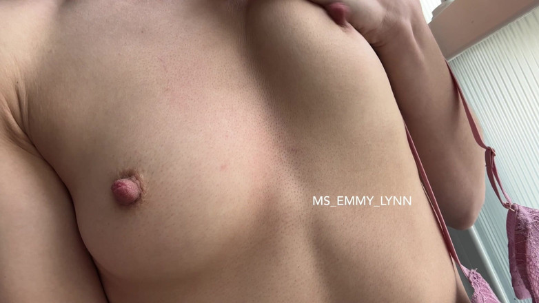 Ms_Emmy_Lynn: Removing My Favorite Bra for You: Small Tits Perky Nips