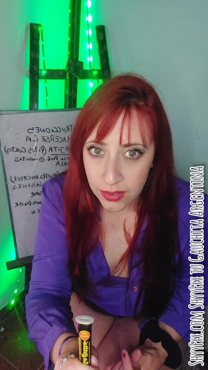 Tu Gauchita Argentina: Gauchita Profesor: JOI pro Korte Dicks Fuld Tutorial