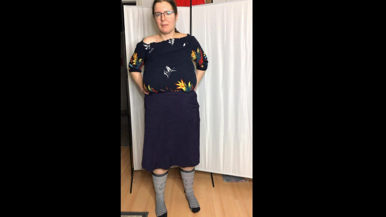 Lena Rose: Nowe spódnice Plus Size [przymierzanie]