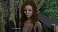 3D Cartoon Porn: Lontano da casa - liam scopa Chloe dietro un albero in...
