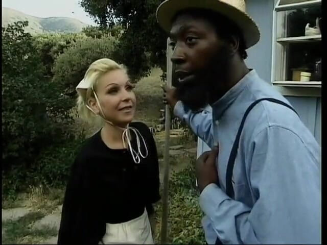 Fuck me Hard: Two Amish studs have interracial sex with brunette and fuck...
