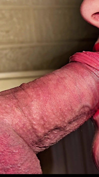 Thick Red Lips Wrapped Around My Cock..sloppy, Wet & Unforgettable!