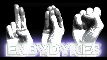 EnbyDykes: Nyx Cums Over and Over on Hex's Strap Loudly!