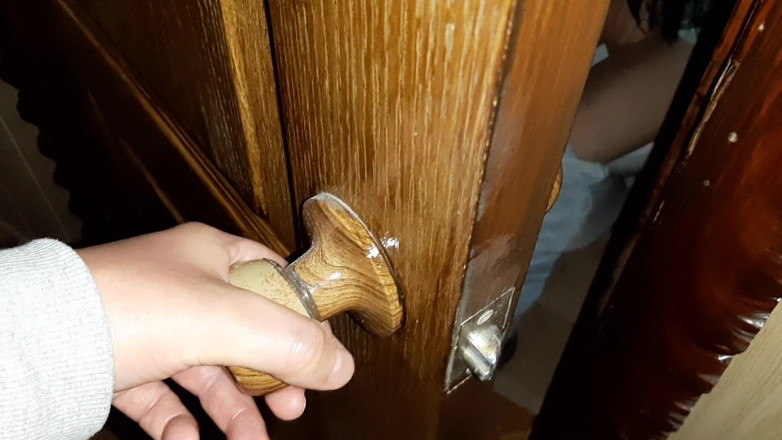 Lesbian-illusion: I Heard Moans From the Toilet and Spied on My...