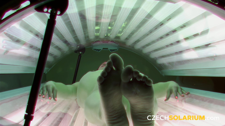 Czech Solarium: Чеський солярій 76: прекрасна пизда на повному дисплеї
