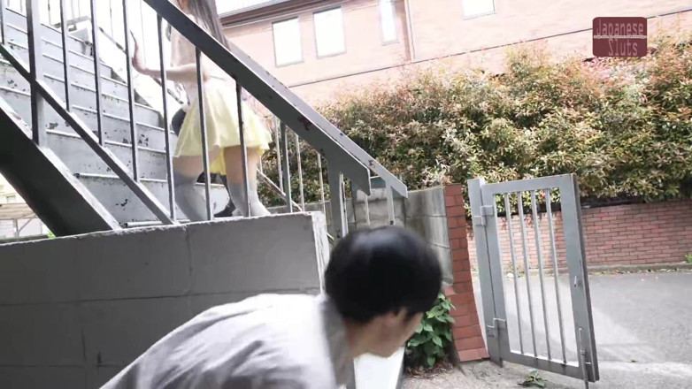 J Hentai Matings: Kurvige höschen-blankziehen-versuchung - sie entdeckt meine hard-on und wir verlieren die...