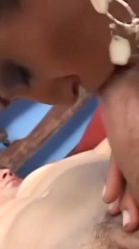 Creampie i tran's asshole!!