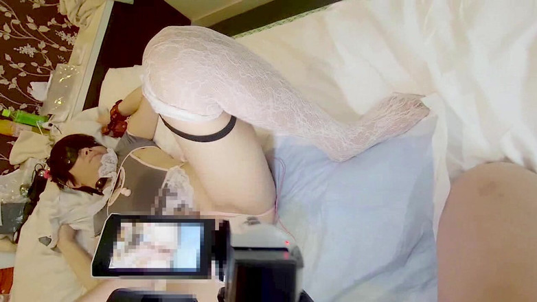 hiro_mayu_couple_jp: Mayu No83 10 minut nepřetržité křeče, masivní stříkání, lízání spermatu, zavázané...