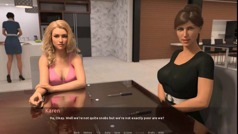 Dirty GamesXxX: Wizyta: blondynka wykonuje pracę stóp na bardzo dużym, kutasie, która...