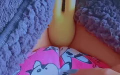 Tiny Latina College Girl's First Vibrator Experience