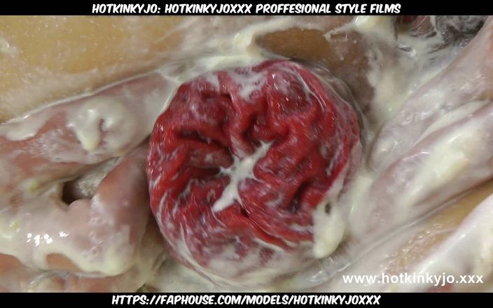 Hotkinkyjo: Hotkinkyjoxxx proffesional style films: Fist Fuck Banana Split &amp; Prolapse od Hotkinkyjo