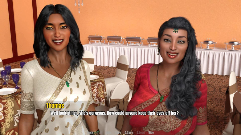 Dirty GamesXxX: Rumah nenek: pergi pada perkahwinan India ep.44