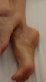 Amateur Blonde Mature Wife Enjoys Feet Posing and Worship