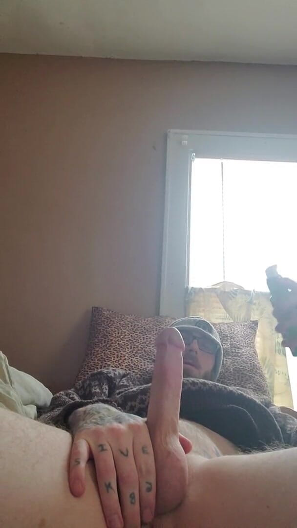 Jonny Sunshine: White Boy Cumming Hard After 2 Days of No Release