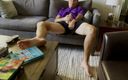 Barefoot Blake: I Jerk off on My Sofa