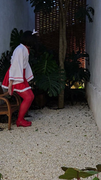 Sluty Miko Sissy Kanisa Part 2: Outdoor Walk in a Rock Garden Showing Her Sexy Legs Under Red Stocking and High Heel Shoes