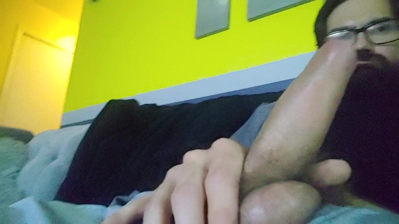 Wolf cock: Ochtendmasturbatie