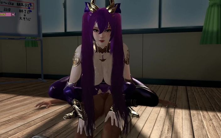 Soiyu Hentai: 3D天堂中的Ziyan Bigtits女神 - 3D动画