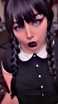 College Girl Wednesday Wants Your Cock