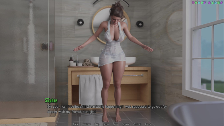 Porny Games: Střelný penis od Bytehog Prime: Lázeňský den s nevlastní sestrou 8