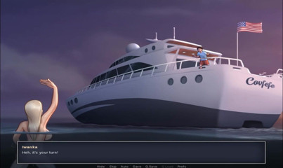 Cartoon Play: Summertime saga teil 284 - nackte schlampe auf der yacht