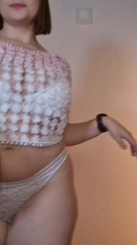 Sheer Mini Skirt Try-on: Three Transparent Looks on Curvy Body