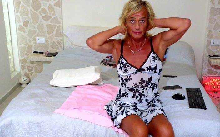 Gigi and David: Sexuální show Stripchat, Gigi a Dave, Shemale a Muž pár,...