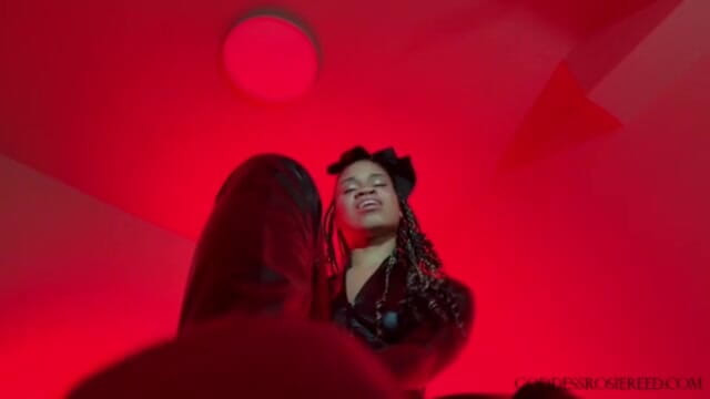 Rosie Reed: Beat Your Balls and Eat It - Ebony Femdom Goddess Rosie...