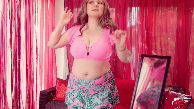 Arya Grander: 试穿：微胖熟女和2件泳衣！大屁股和天然奶子弯曲的身体。Arya Grander