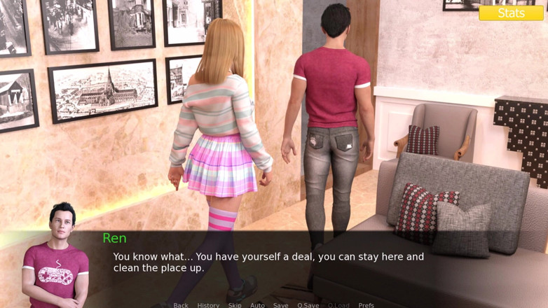 3D Cartoon Porn: Erotica 1 - Game Intro - Ben Reunites with Riley After Many Years