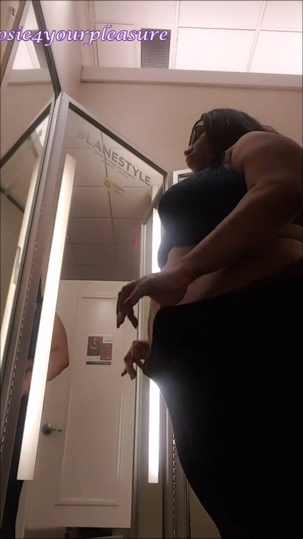 Josie4yourpleasure: Trying on Bras in the Dressing Room