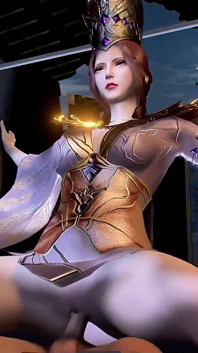 Les courbes mythiques de la déesse - animation 3D hentai
