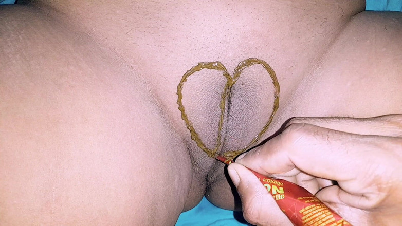 Nukes01: Mehandi Design na Pussey z Desi Indian ciocia