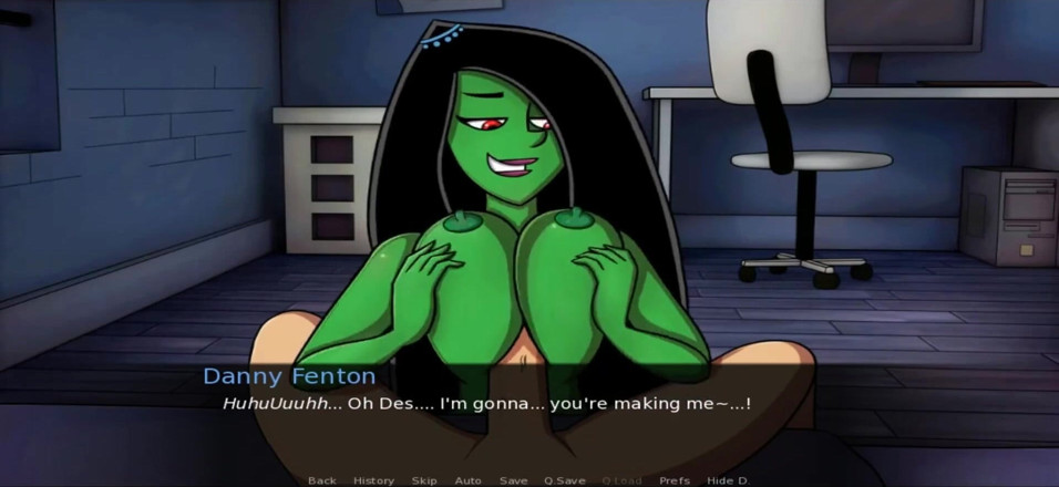 Hentai World: Amity park'ta sert meme sikişi